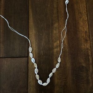 Polka shell necklace
